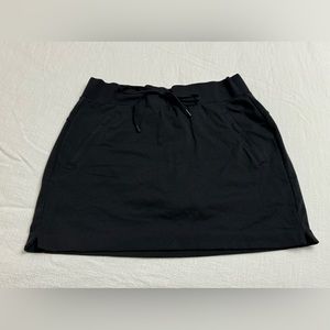 Athleta Black Tie Waist Skirt/Skort Size XS Classic Outdoor Hiking Athletic